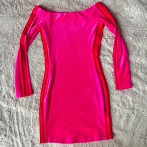 Pink Suede Ivy Park Adidas Dress (US M)